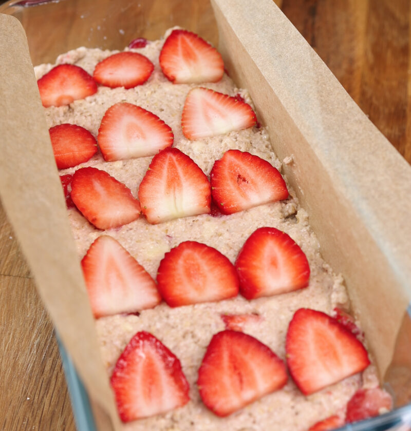Healthy Banana Strawberry Bites