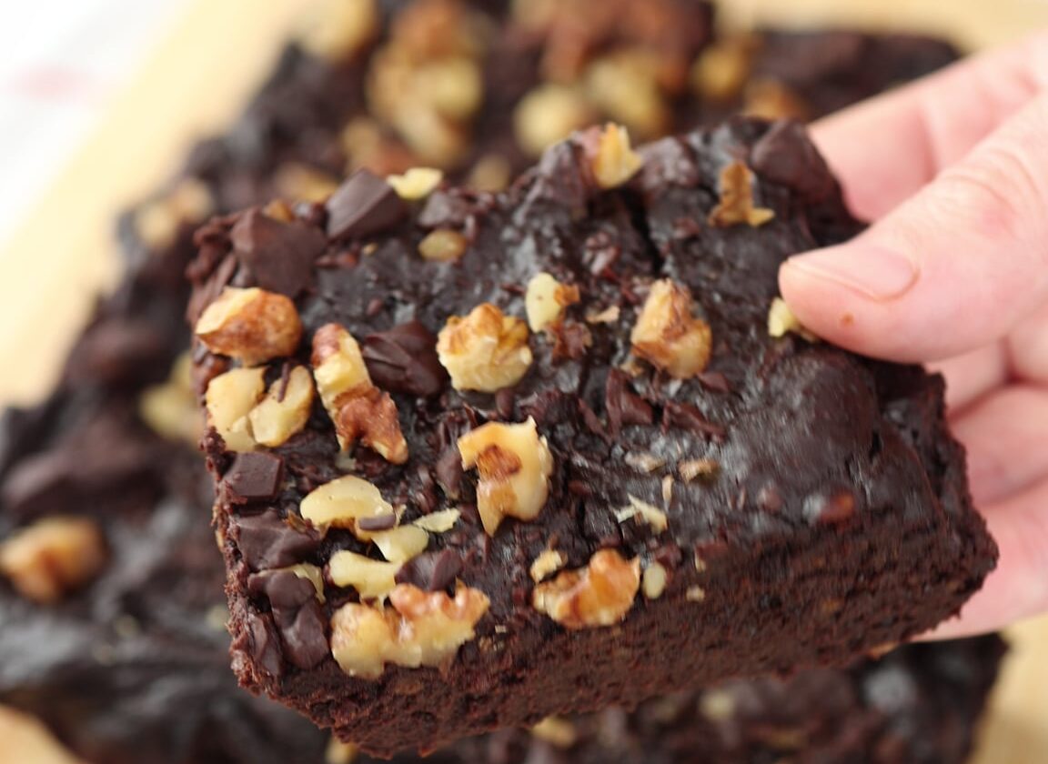 Fudgy Sweet Potato Brownies