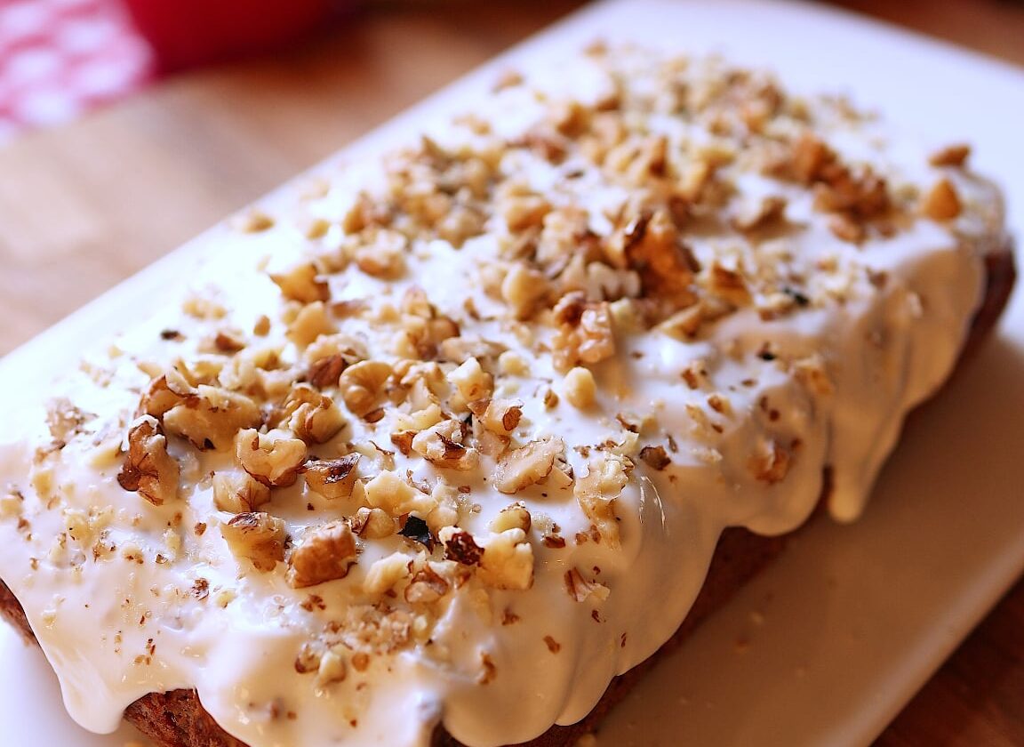Healthy Carrot-Walnut Cake!