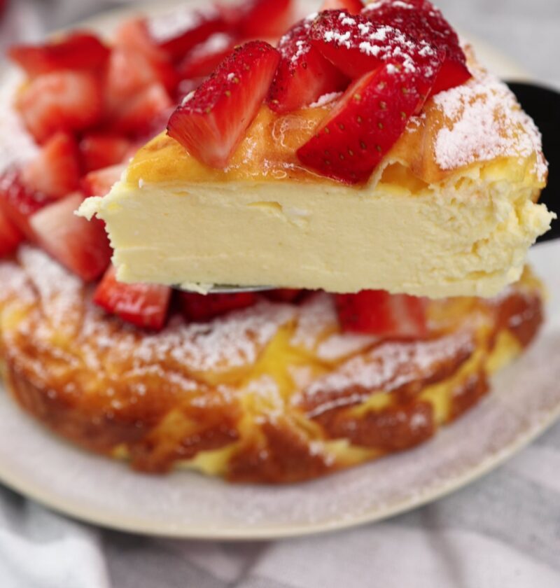 Only 3-Ingredient Cheesecake Recipe