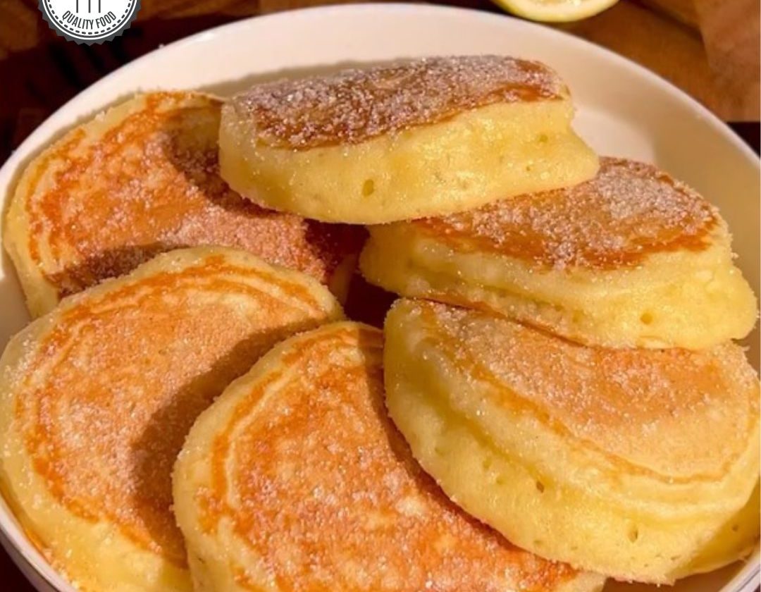 Fluffy Lemon Pancakes