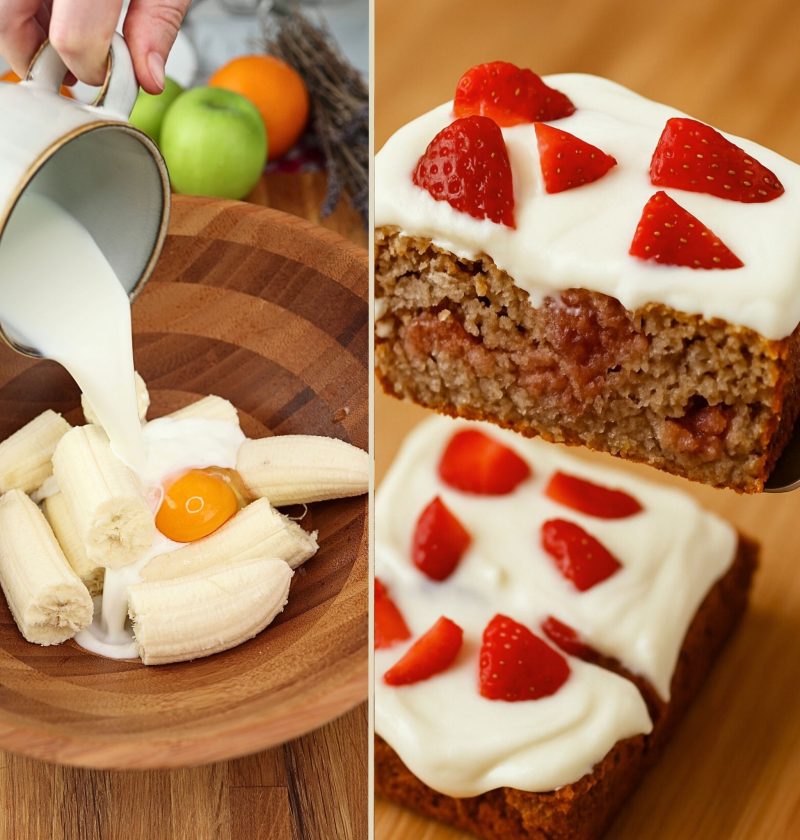 Banana Oat Cake