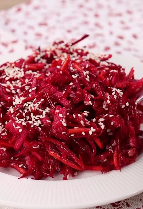 Beetroot-Carrot-Apple Salad