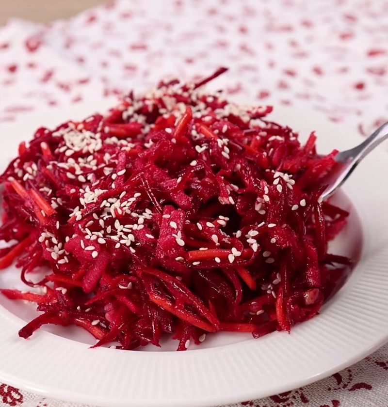 Beetroot-Carrot-Apple Salad