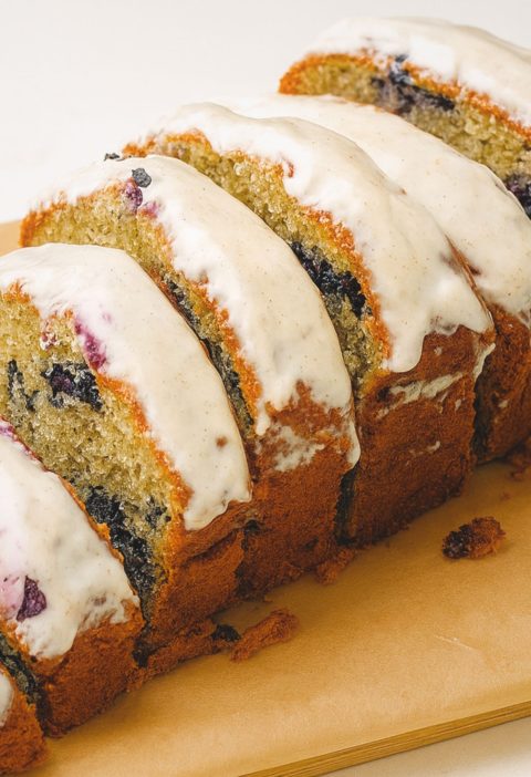 Blueberry Banana Protein Bread