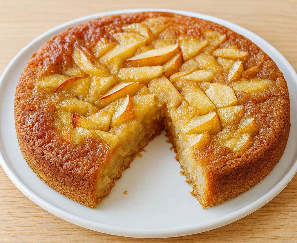 Cozy Swedish Apple Cake
