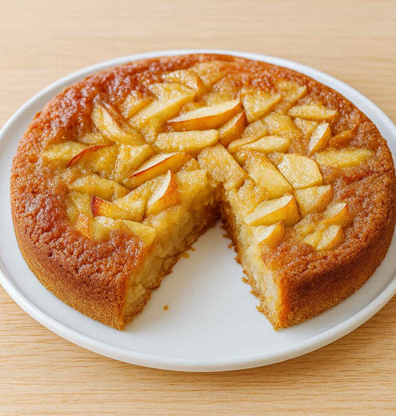 Cozy Swedish Apple Cake
