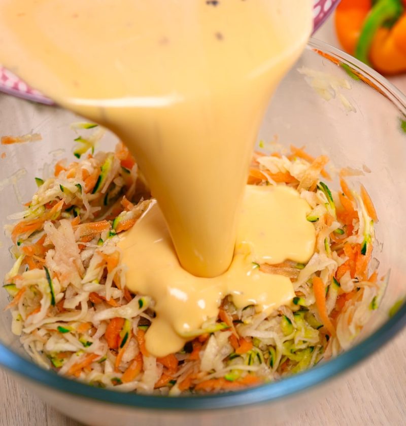 Crispy Veggie Pancakes