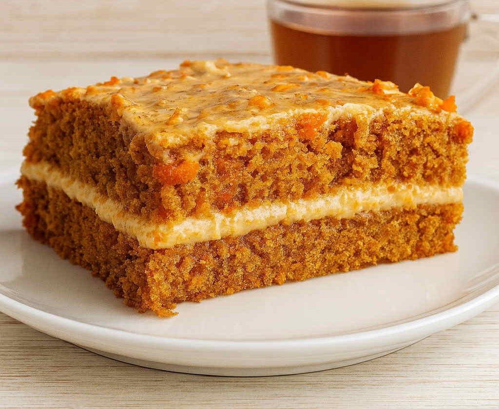 Easy Flourless Oatmeal Carrot Cake