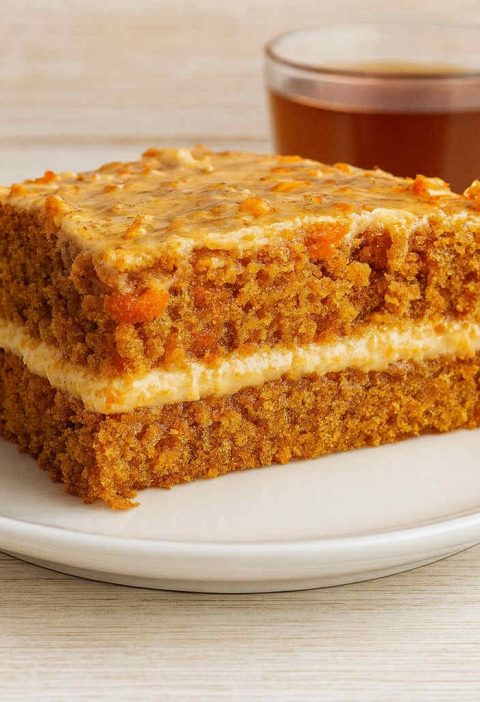 Easy Flourless Oatmeal Carrot Cake