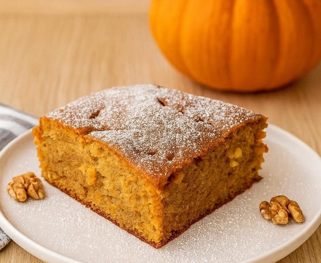 Flourless Pumpkin Ginger Cake