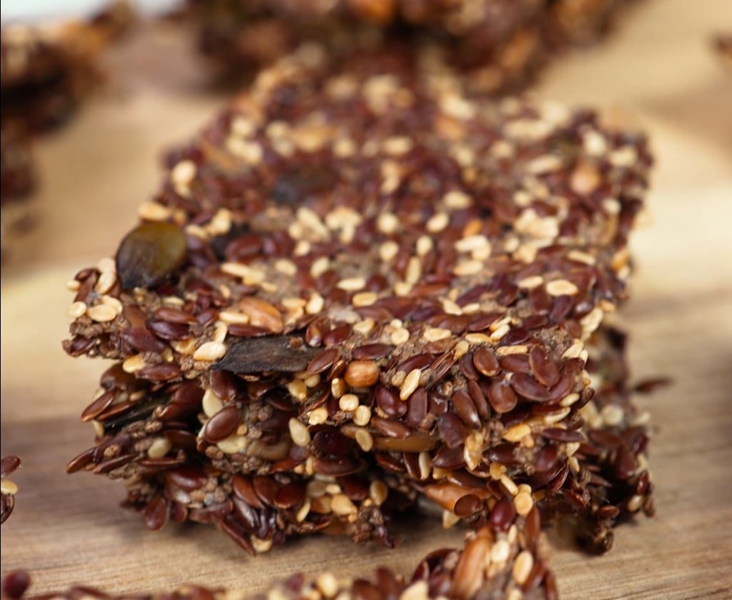 Healthy Seed Crackers
