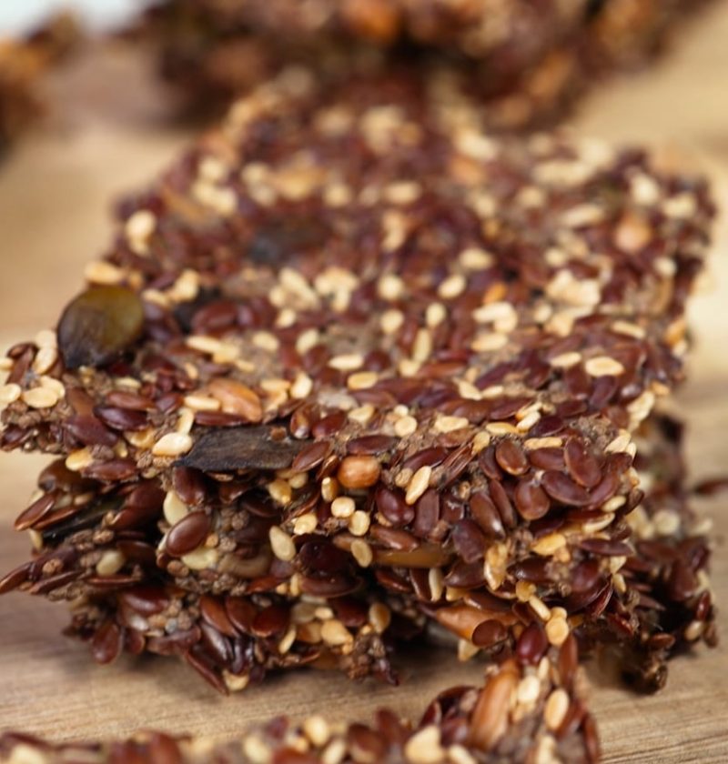 Healthy Seed Crackers