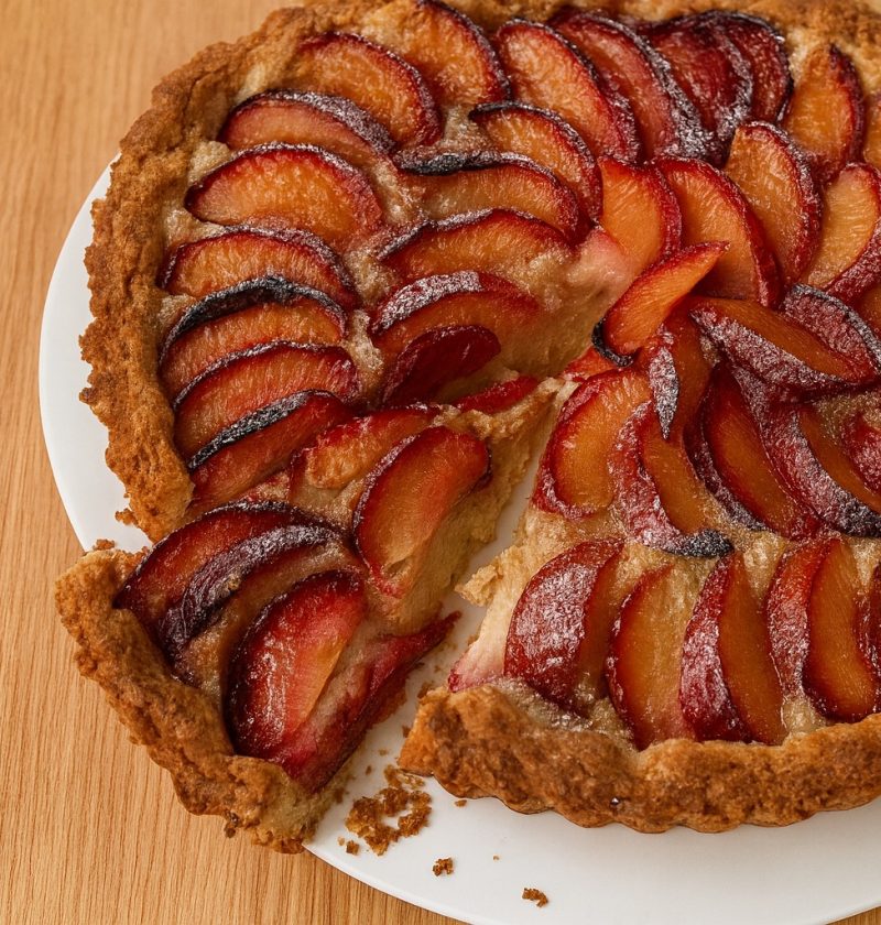 Plum Almond Cake