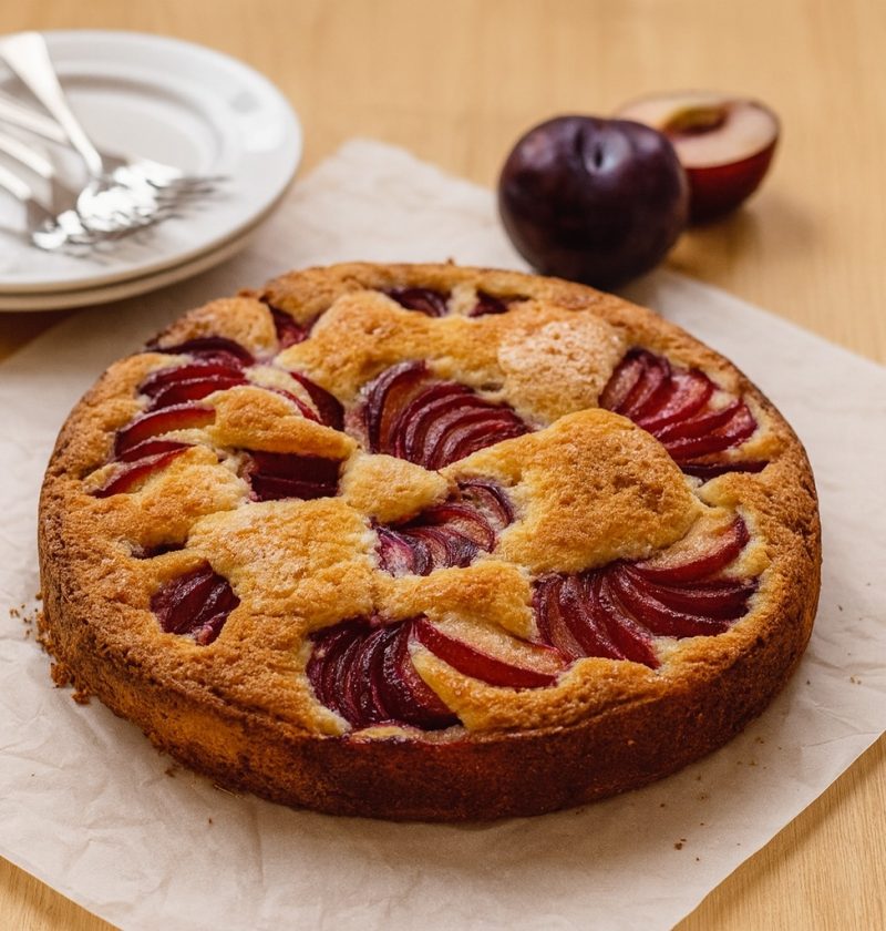 Plum Coffee Cake