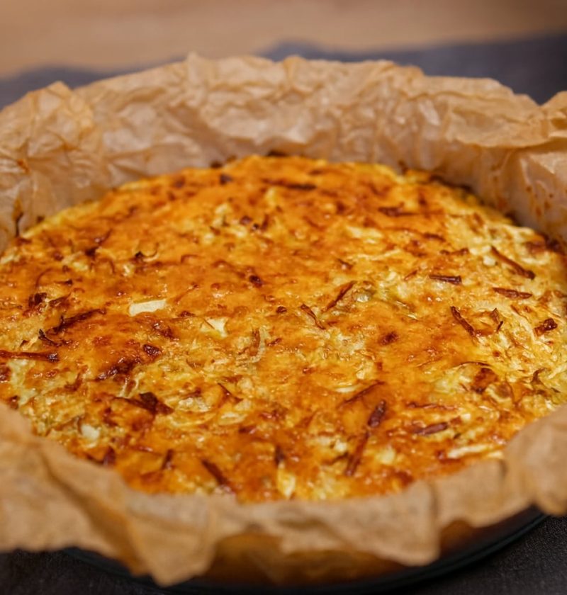 Cabbage & Oat Bake
