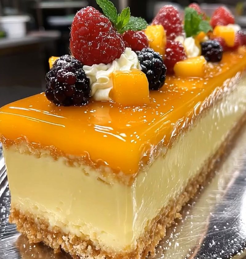 Mango Cloud Cake