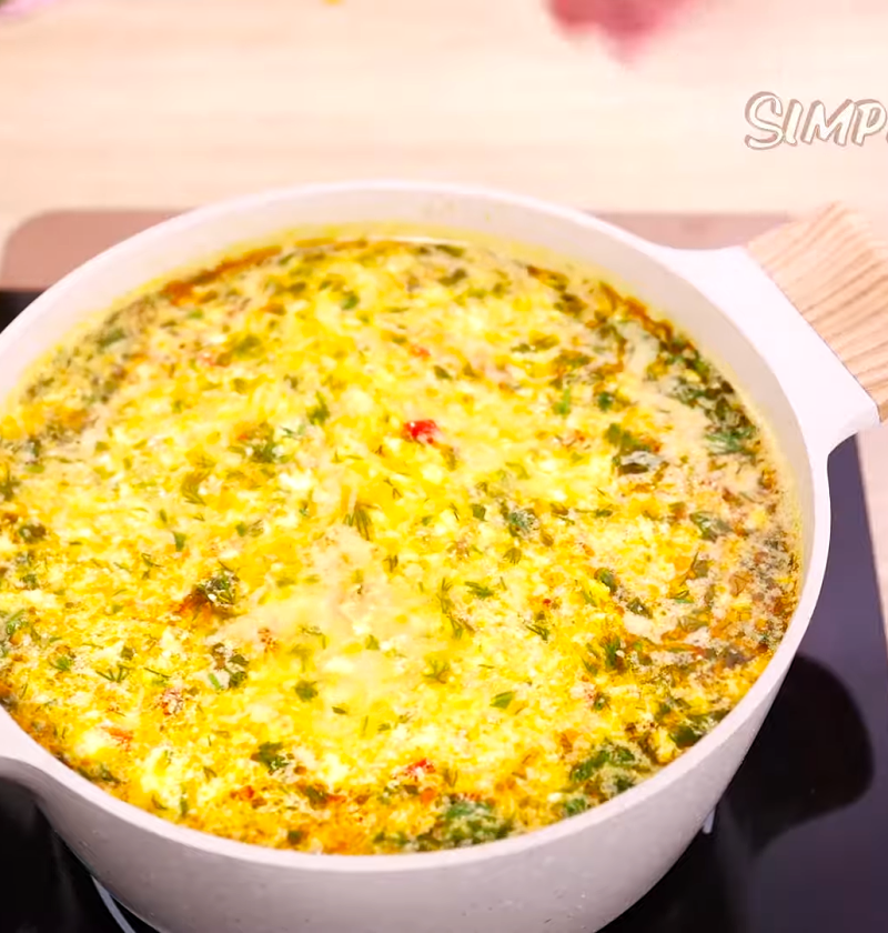 Simple vegetable soup