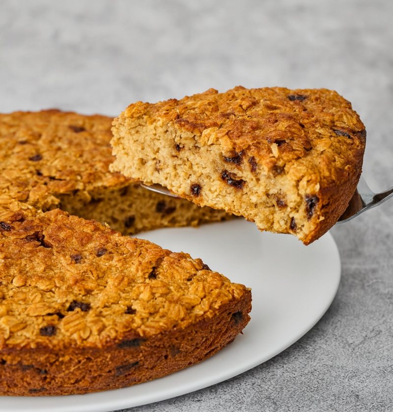 Banana Oat Breakfast Cake