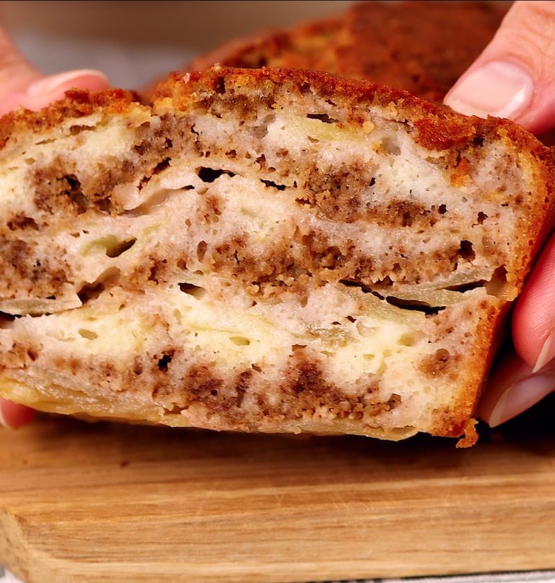 Easy Apple Walnut Cake Recipe