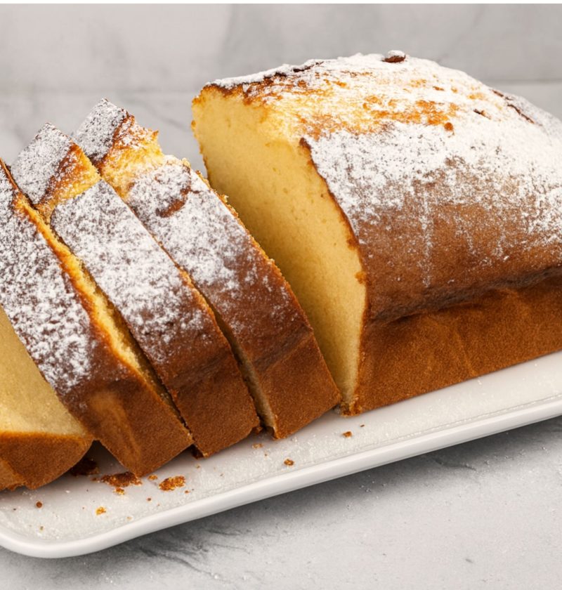 Lemon Condensed Milk Cake