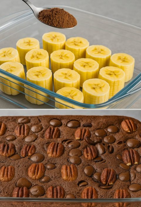 Sugar-Free Banana Cocoa Dessert