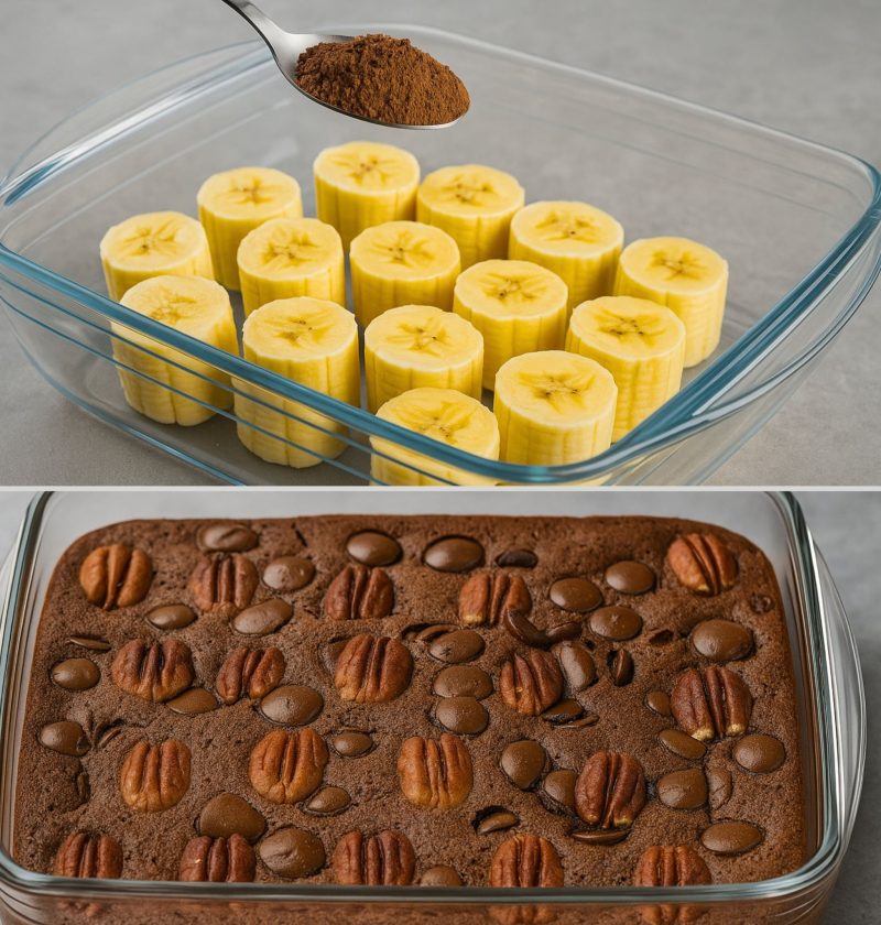 Sugar-Free Banana Cocoa Dessert