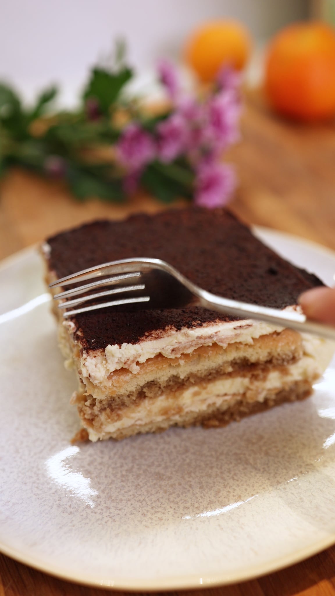 Tiramisu — creamy and classic