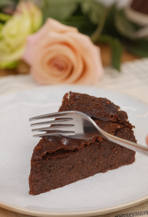 Chocolate Banana Protein Cake