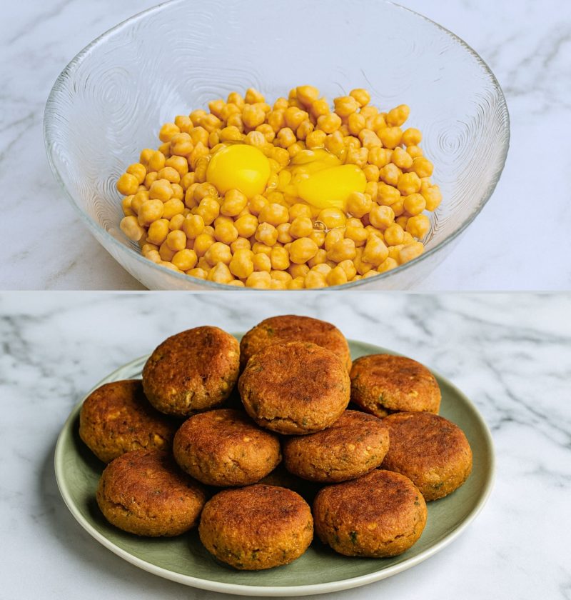 Crispy Chickpea Patties