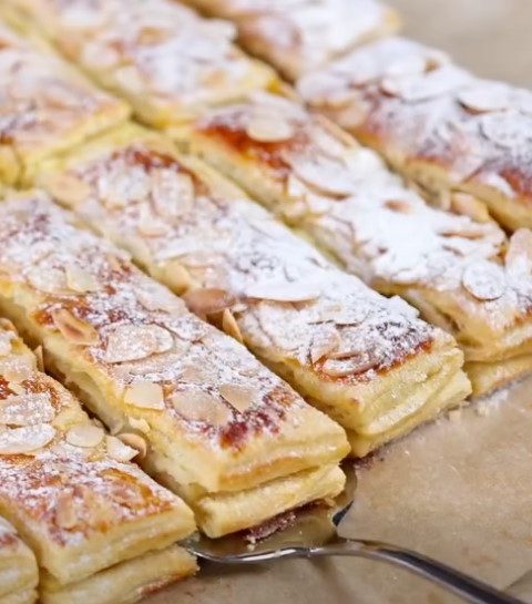Delicious Puff Pastry Cream
