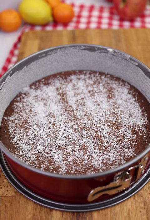 Fluffy Cocoa Semolina Cake