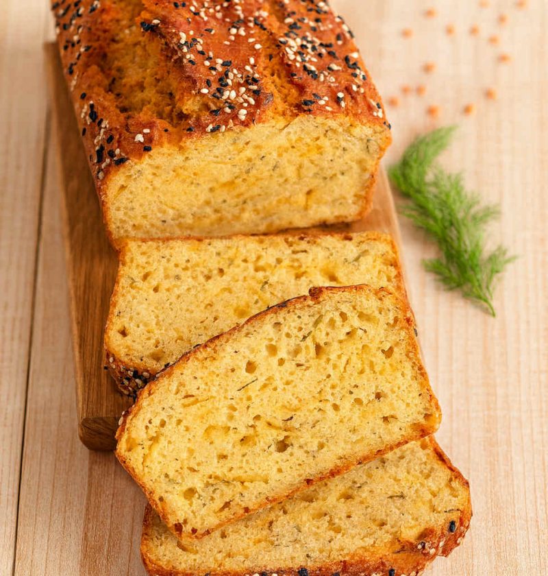 Healthy Flourless Lentil Bread