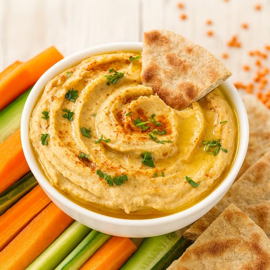 Red Lentil Hummus