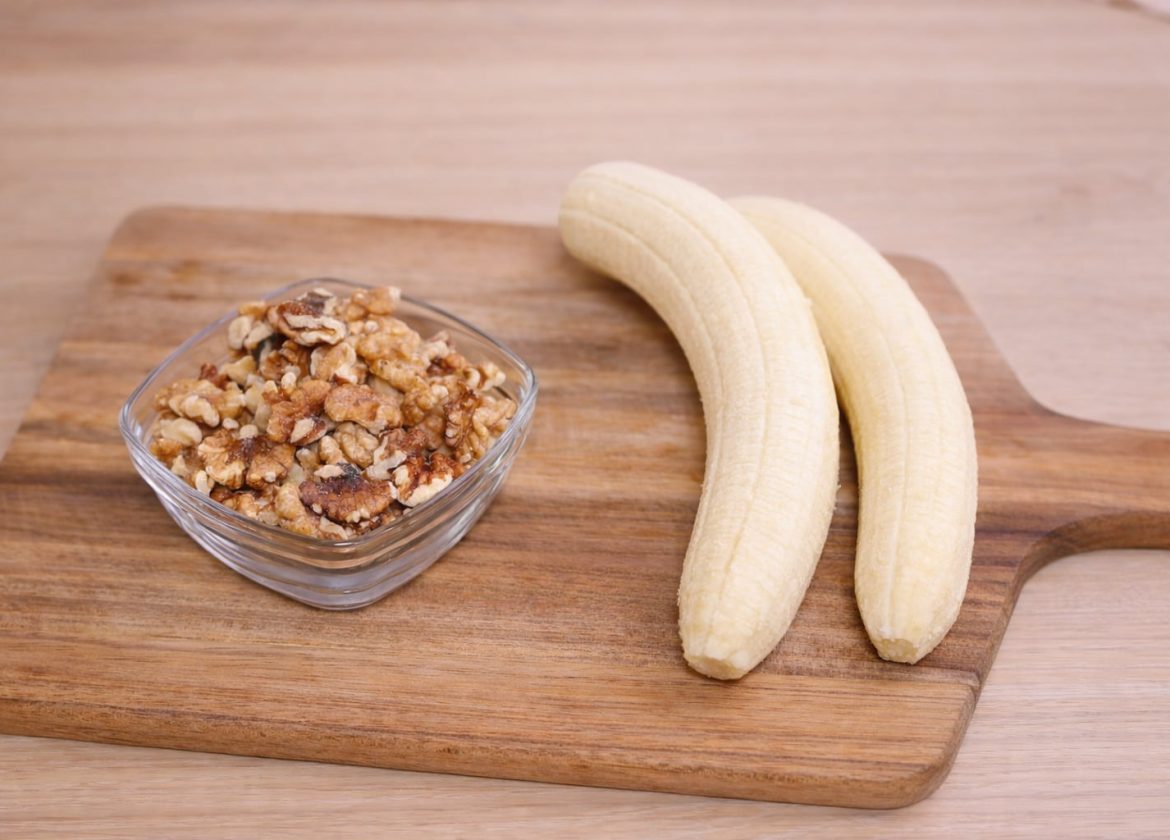 Banana Walnut Cookies