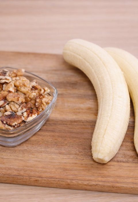 Banana Walnut Cookies