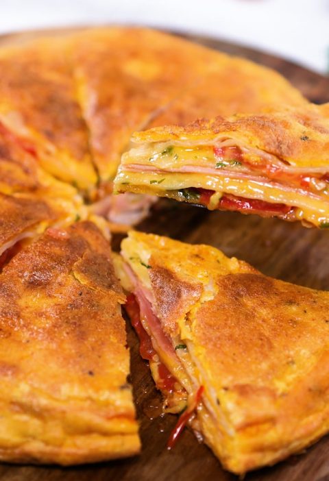 Crunchy and delicious breakfast