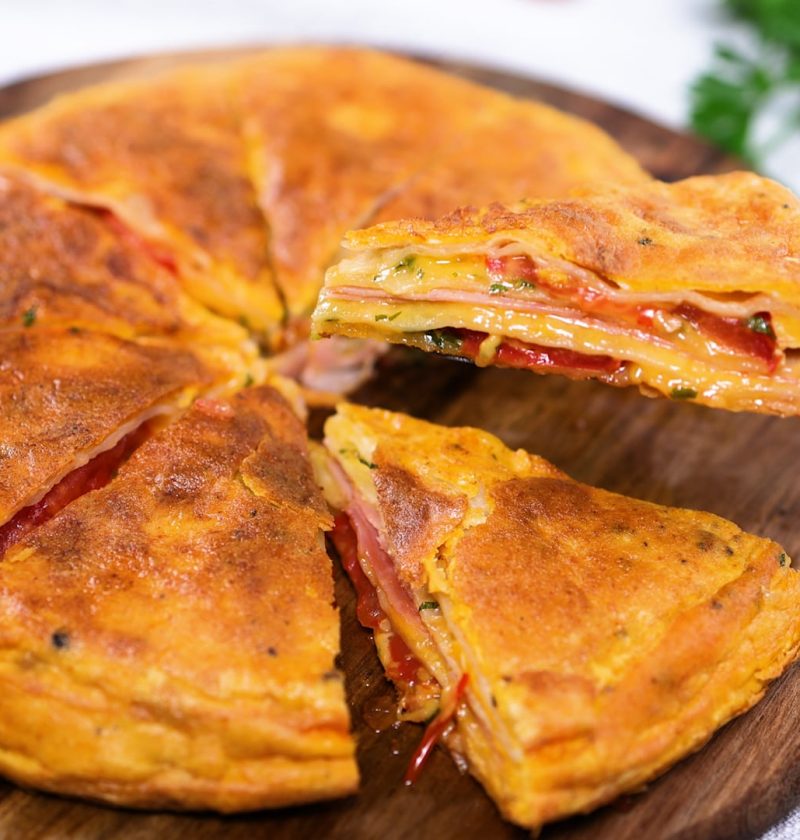Crunchy and delicious breakfast