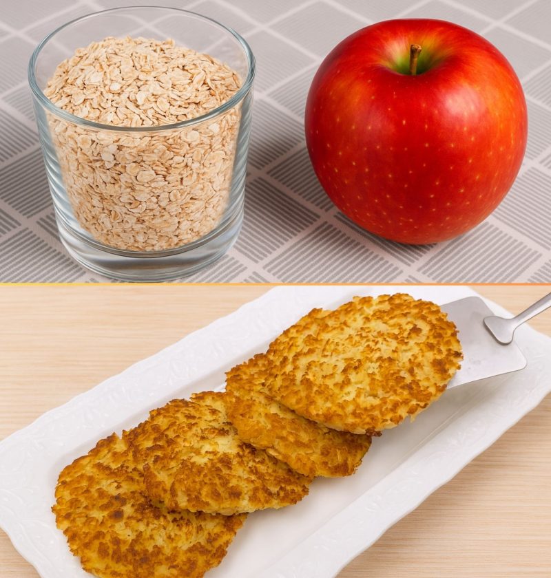 Flourless Apple Pancakes