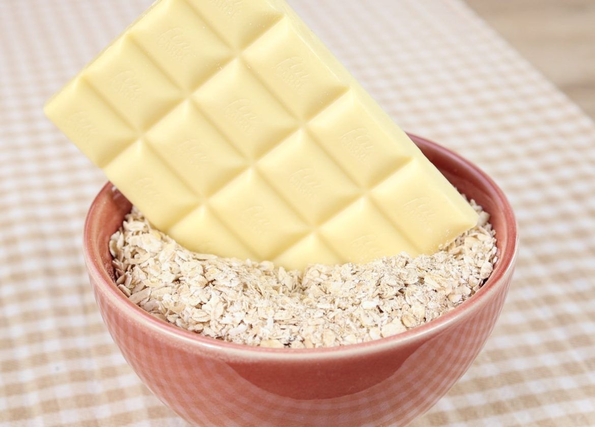Рancakes with white chocolate
