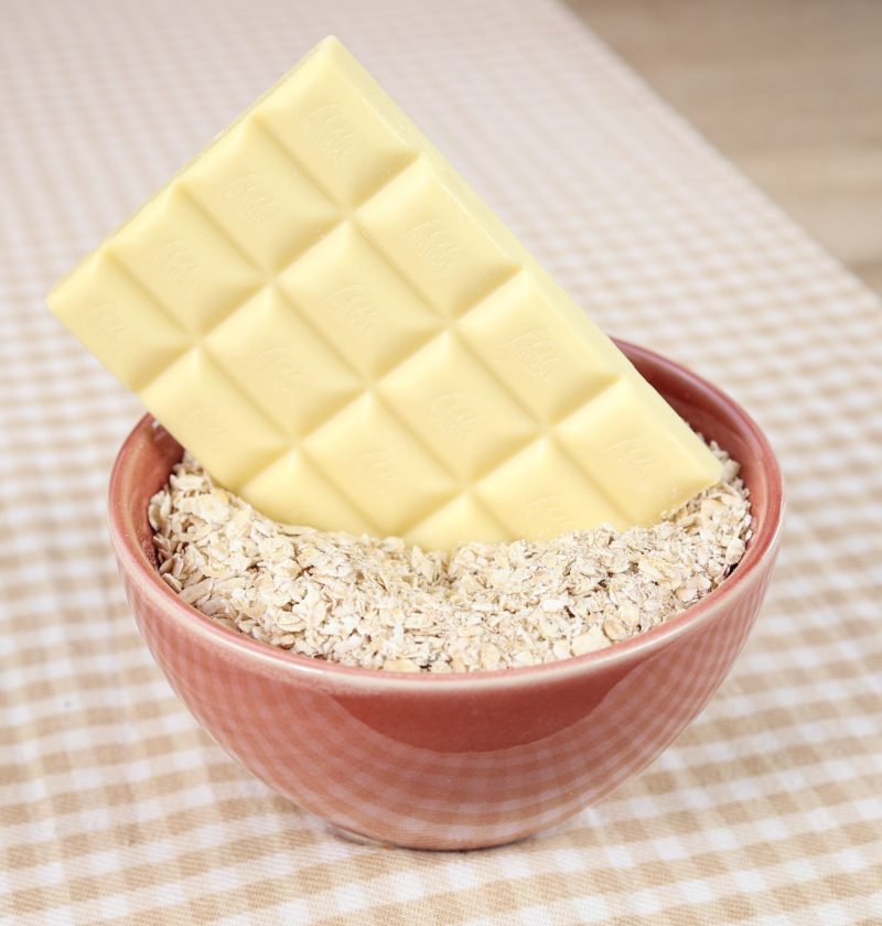 Рancakes with white chocolate