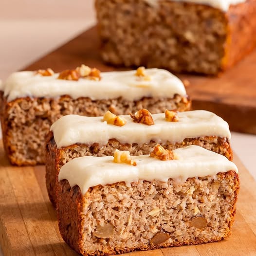 Baked Apple Oat Bars with Nuts