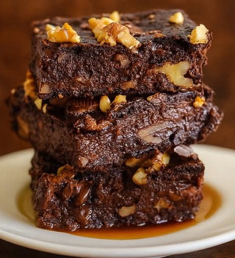 Banana Walnut Brownies
