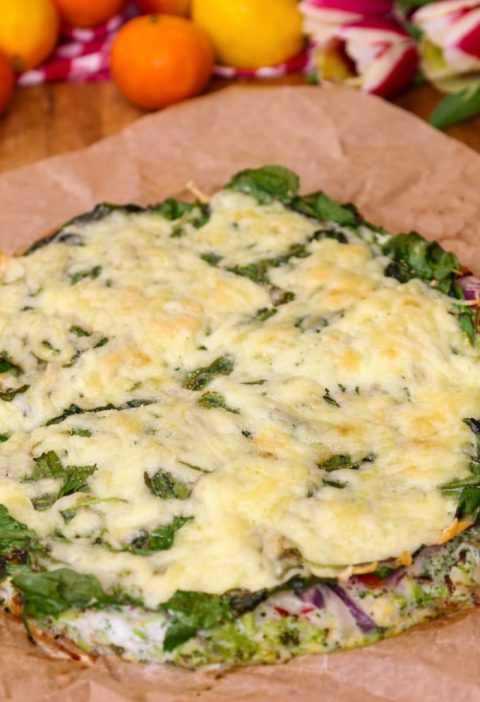 Healthy Broccoli & Spinach Bake