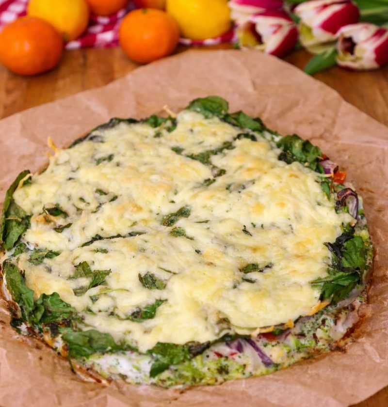 Healthy Broccoli & Spinach Bake