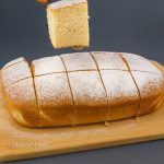 Cheese Bake with Cherries & Banana