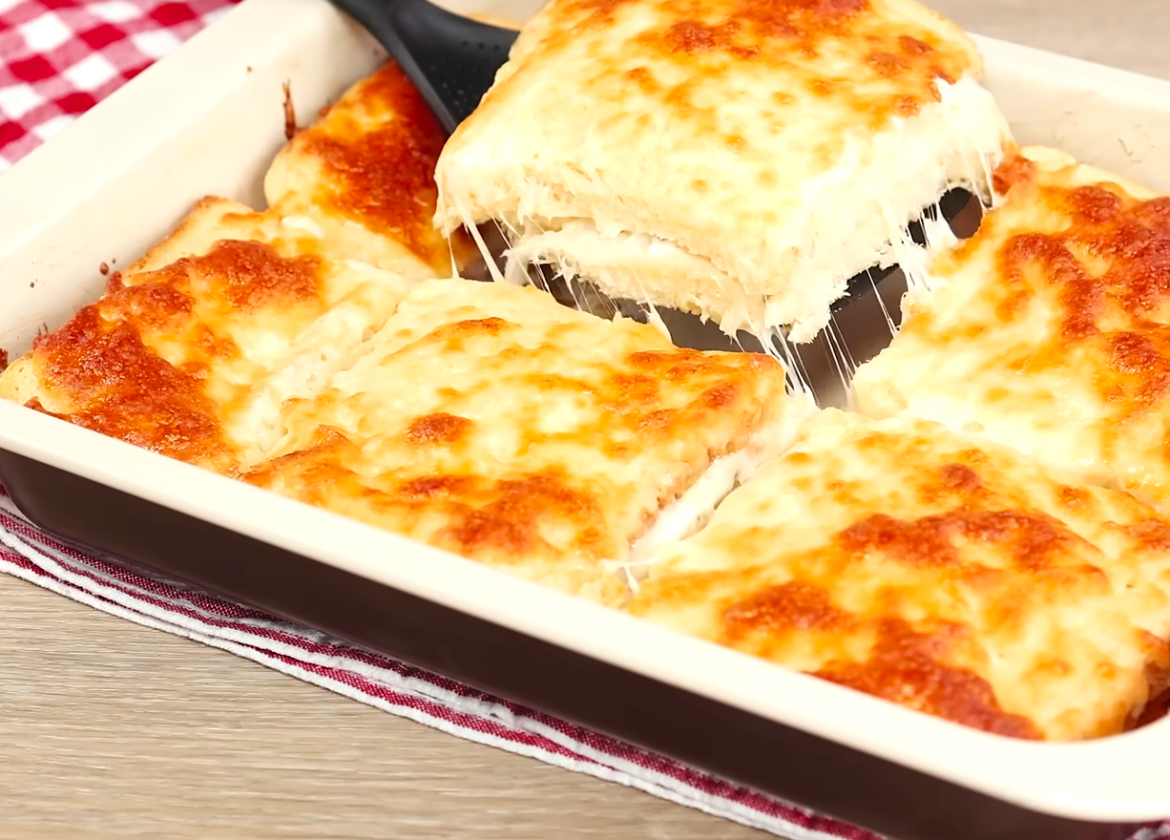 Ham and Cheese Toast Bake
