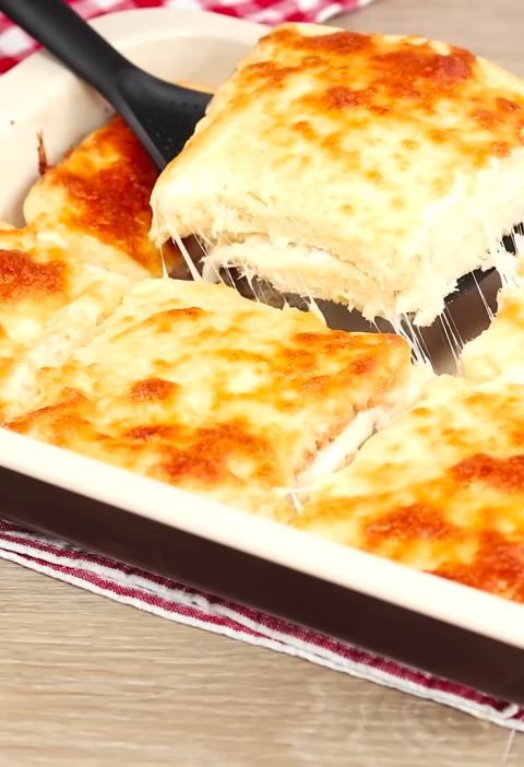 Ham and Cheese Toast Bake