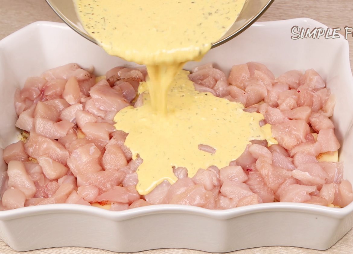 Creamy Baked Chicken & Potatoes