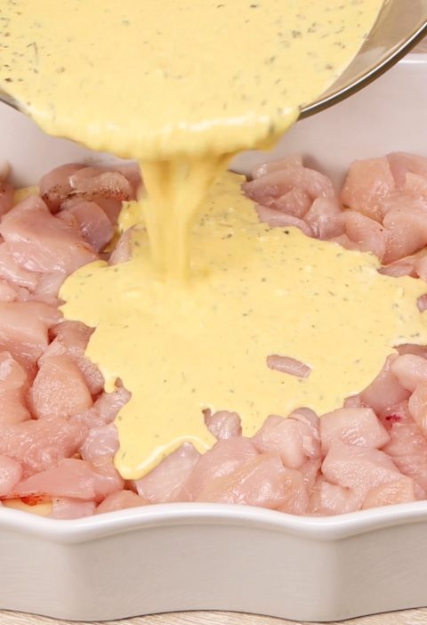 Creamy Baked Chicken & Potatoes